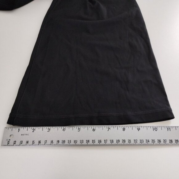 OFFLINE By Aerie Real Me High Waisted Crossover Flare Legging Black Large - Picture 8 of 10